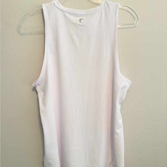 NEW ZYIA White Mirage Muscle Tank Medium - Picture 3 of 8